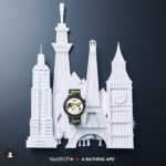 BAPEとSWATCHコラボの時計がオシャレ✨