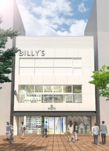 BILLY'S最大規模の店舗が名古屋に！