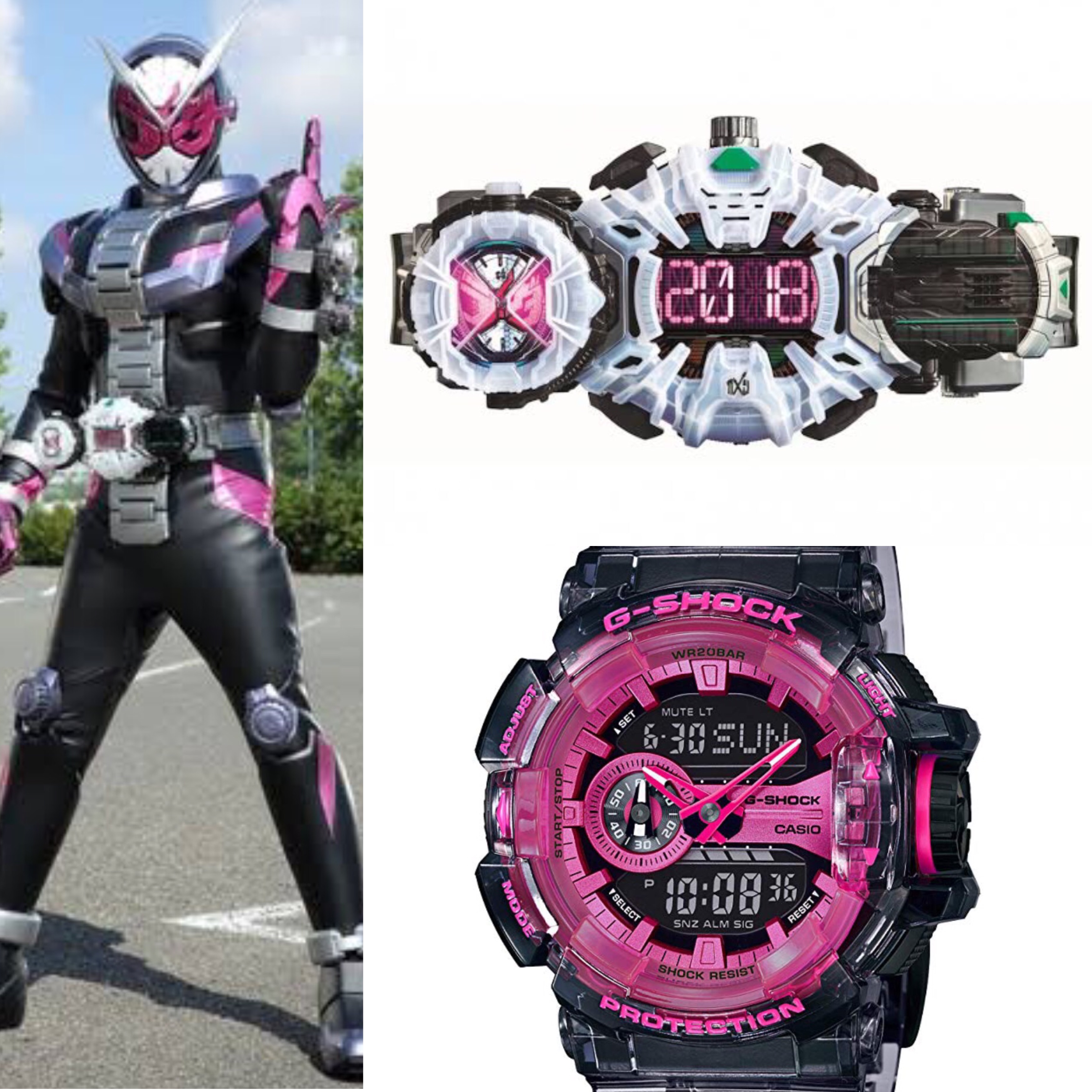 色々な仮面ライダーに変身できそうなG-SHOCKが話題に! | Sup's