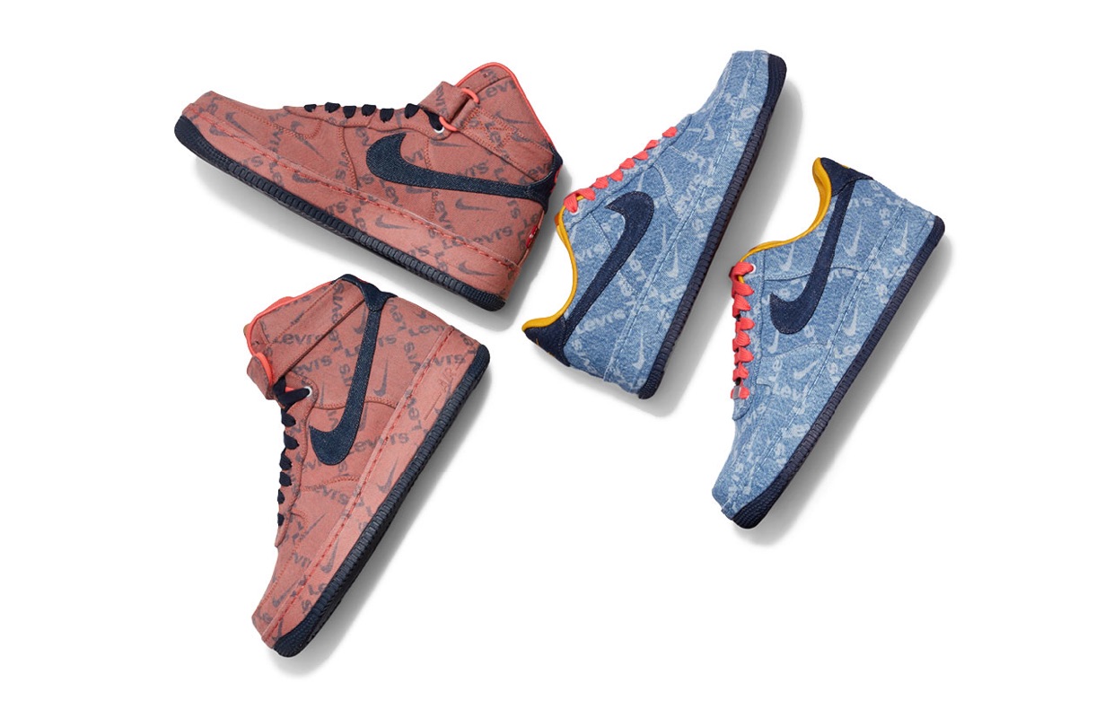 Levi's×NIKEコラボAriForce1が海外先行販売