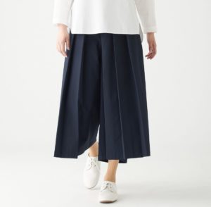 無印良品の「はかまパンツ」が話題に
