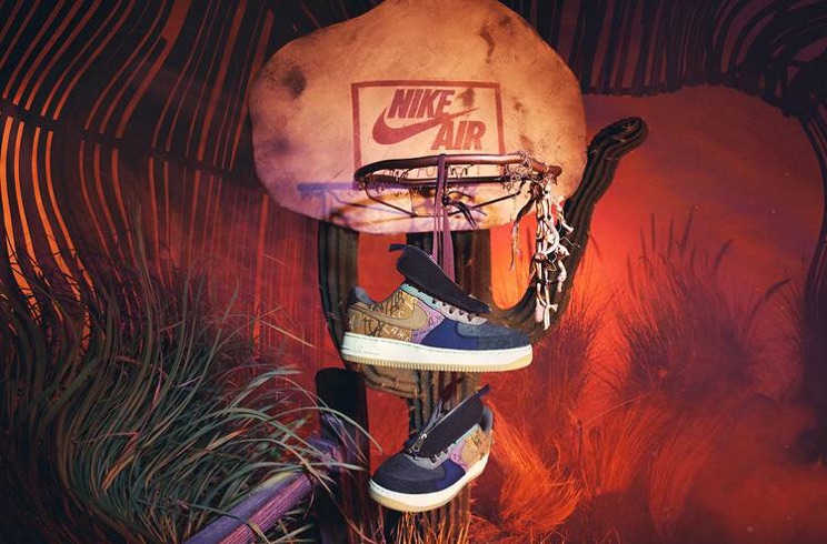 TravisScott×Nike新作コラボAirForce1『Cactus Jack』の発売日が決定!