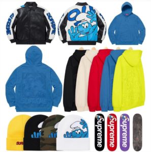 Supreme week6でスマーフコラボが販売⁉️